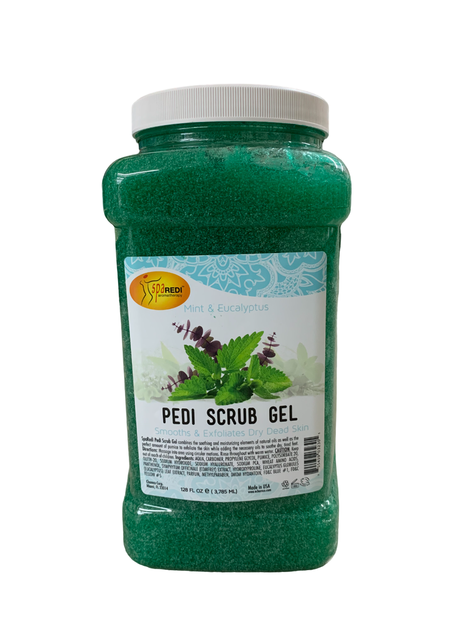 SpaRedi Pedi Scrub Gel Mint & Eucalyptus